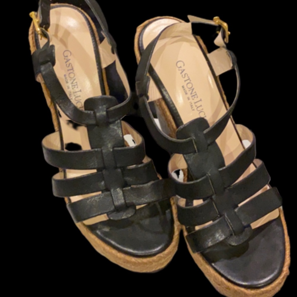 Gastone Lucioli wedge sandals
